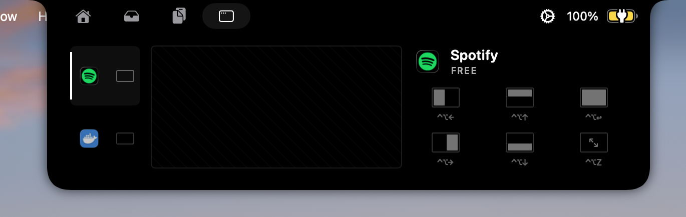 Gojo window switcher and layout controls